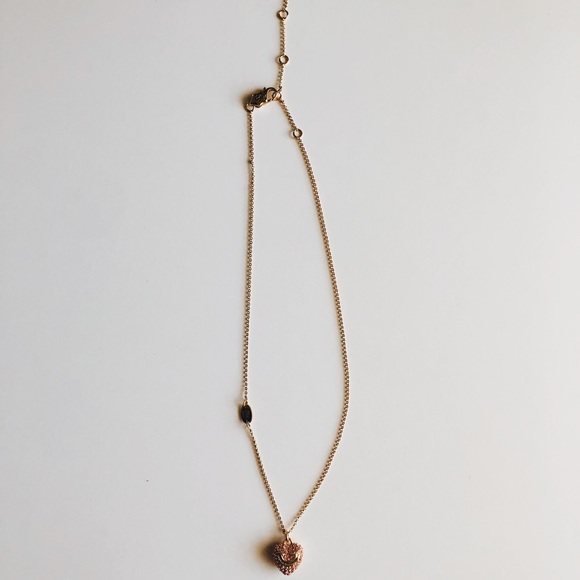 juicy couture bejeweled heart necklace - Picture 3 of 3